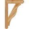 Ekena Millwork Funston Craftsman Rough Sawn Bracket, Western Red Cedar, 4"W x 24"D x 36"H BKT04X24X36FST04RWR - alternate 4